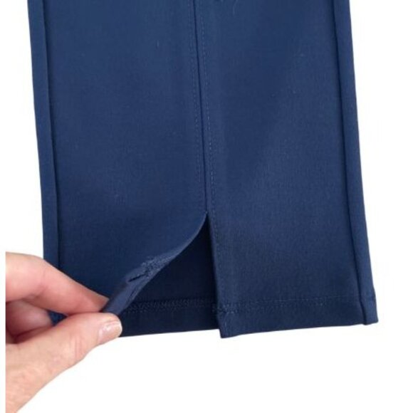Soft Surroundings Soft Essential Ponte Slim Ankle Pants Navy Blue XS 2FY78 $89 - Picture 7 of 14